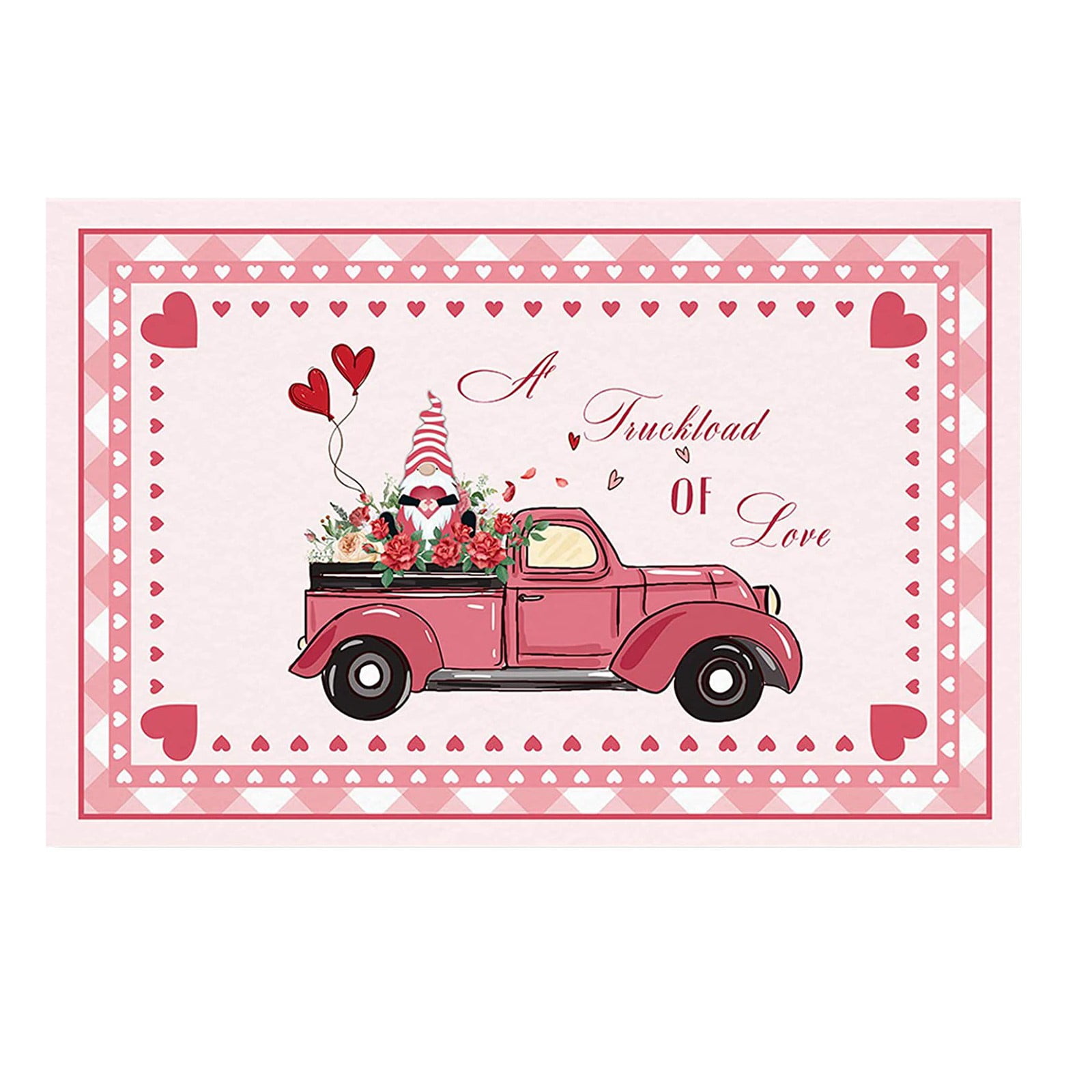 Clearance Sales Carpet,Uqiangy Valentine's Decor Carpet Carpets