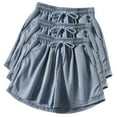 thumbnail image 1 of Clearance Sales Deals Abomasnow Shorts for Women Summer 3 Piece Elastic Waist Drawstring Beach Shorts Breathable Wide Leg Thin Shorts for Athletic Workout Gym, 1 of 5