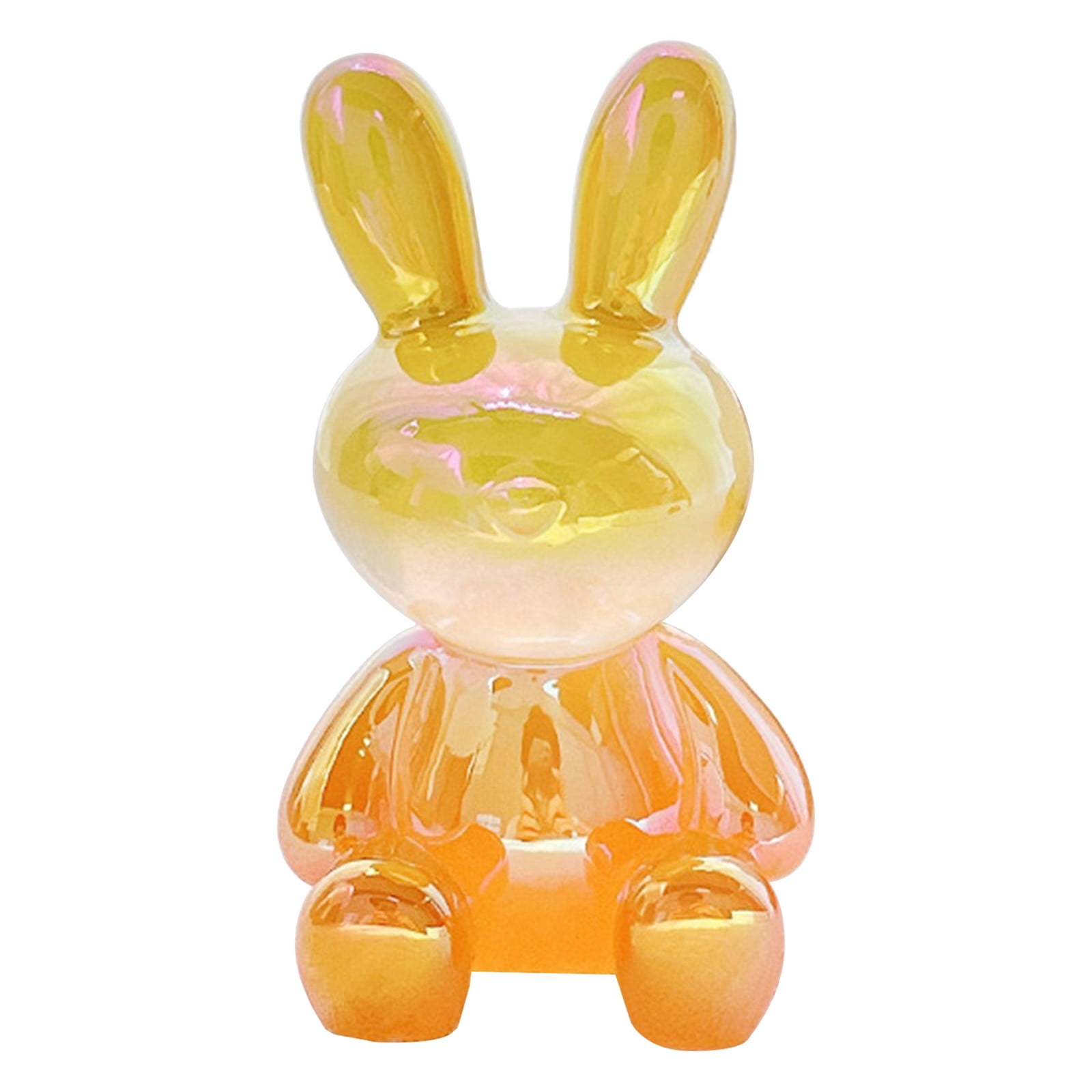 Cute Bunny Rabbit Bike Ornament - Clamp-on Decor For Bicycle, Stroller, Scooter, Wheelchair