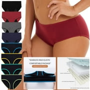 Clearance Sales Incontinence Underwear for Women Washable Seamless Leakproof Underwear for Women Reusable Womens Incontinence Underwear Bladder Leak Proof Underwear for Women 3 Packs