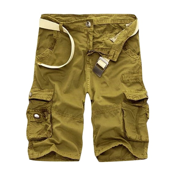 Clearance Sales Men's Casual Shorts Mens Fashion Sports Cotton Multi Pocket Camouflage Casual Short Pants