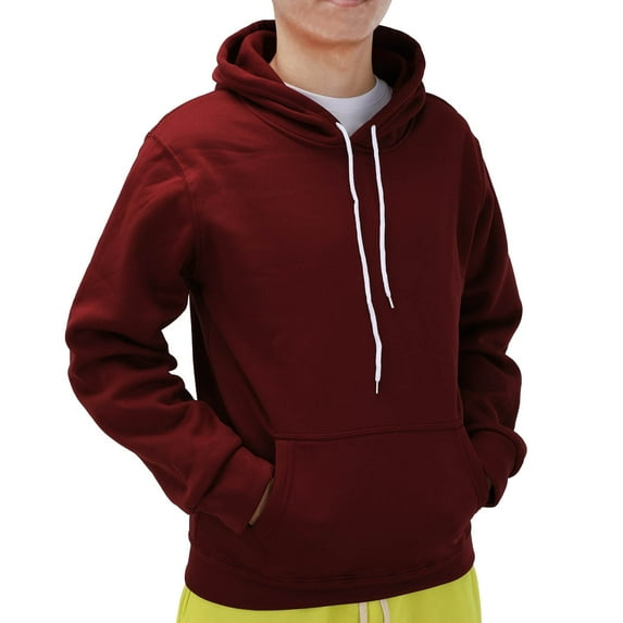 Clearance Sales Men's Hoodies & Sweatshirts Men's Sports And Fitness Hoodie Solid Color Sweater Slim Fit Brushed Winter Sports Top