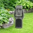 thumbnail image 1 of Clearance Sales! New! Gardening Ornaments, Aurlik Garden Look and Hear Easter Resin Ornaments Led Courtyard Home Design Easter Island Decoration, 1 of 6