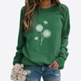thumbnail image 1 of Clearance Sales Oversized Crewneck Sweatshirt Women Women's Dandelion Print Casual Fashion Sweatshirt Top, 1 of 4