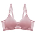 thumbnail image 1 of Clothing 2025 Push Up Bras for Women Women's Thin Bra With No Steel Ring Small Chest Large Size Gathered Breasts Comfortable And Fashion Bra Plus Size Lace Bras Underwire Brassiere Everyday Bras, 1 of 3