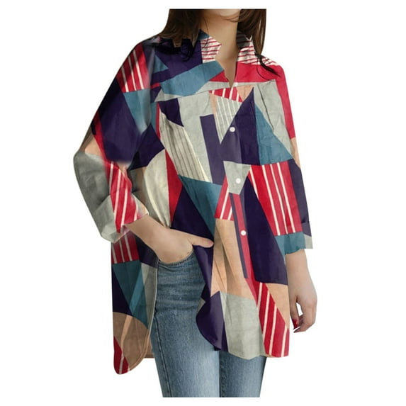 Clothing 2025 Super Soft Wrinkle Free Button Down Shirts for Women Formal Work Dress Blouses Tops Womens Button Down Shirts Boyfriend Long Sleeve Oversized Blouses Tops