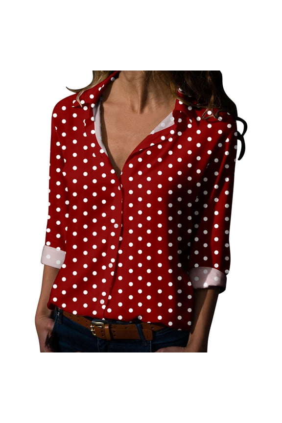 Clothing 2025 Super Soft Wrinkle Free Button Down Shirts for Women Formal Work Dress Blouses Tops Womens Button Down Shirts Boyfriend Long Sleeve Oversized Blouses Tops