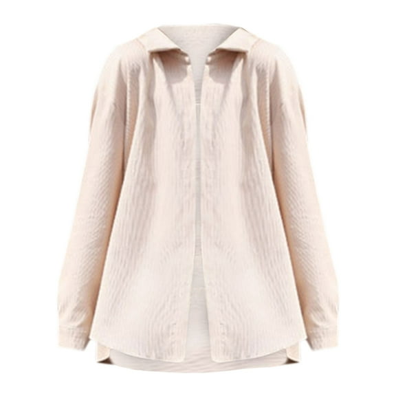 Clothing 2025 Super Soft Wrinkle Free Button Down Shirts for Women Formal Work Dress Blouses Tops Womens Button Down Shirts Boyfriend Long Sleeve Oversized Blouses Tops