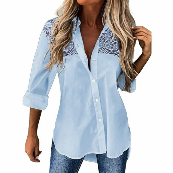 Clothing 2025 Super Soft Wrinkle Free Button Down Shirts for Women Formal Work Dress Blouses Tops Womens Button Down Shirts Boyfriend Long Sleeve Oversized Blouses Tops