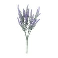 thumbnail image 1 of Clearance Under $3 Artificial Lavender Bouquet Flocked Lavender Bundle Abs For Porch Railing Planter Box Mailbox Flower Bed Purple (1Pc), 1 of 4