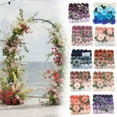 thumbnail image 1 of Clearance Under $7 Artificial Dyed Roses 25-Bloom Dyed Rose Plastic For Living Room Vase Filler Wedding Centerpiece (B) (25Pc), 1 of 9