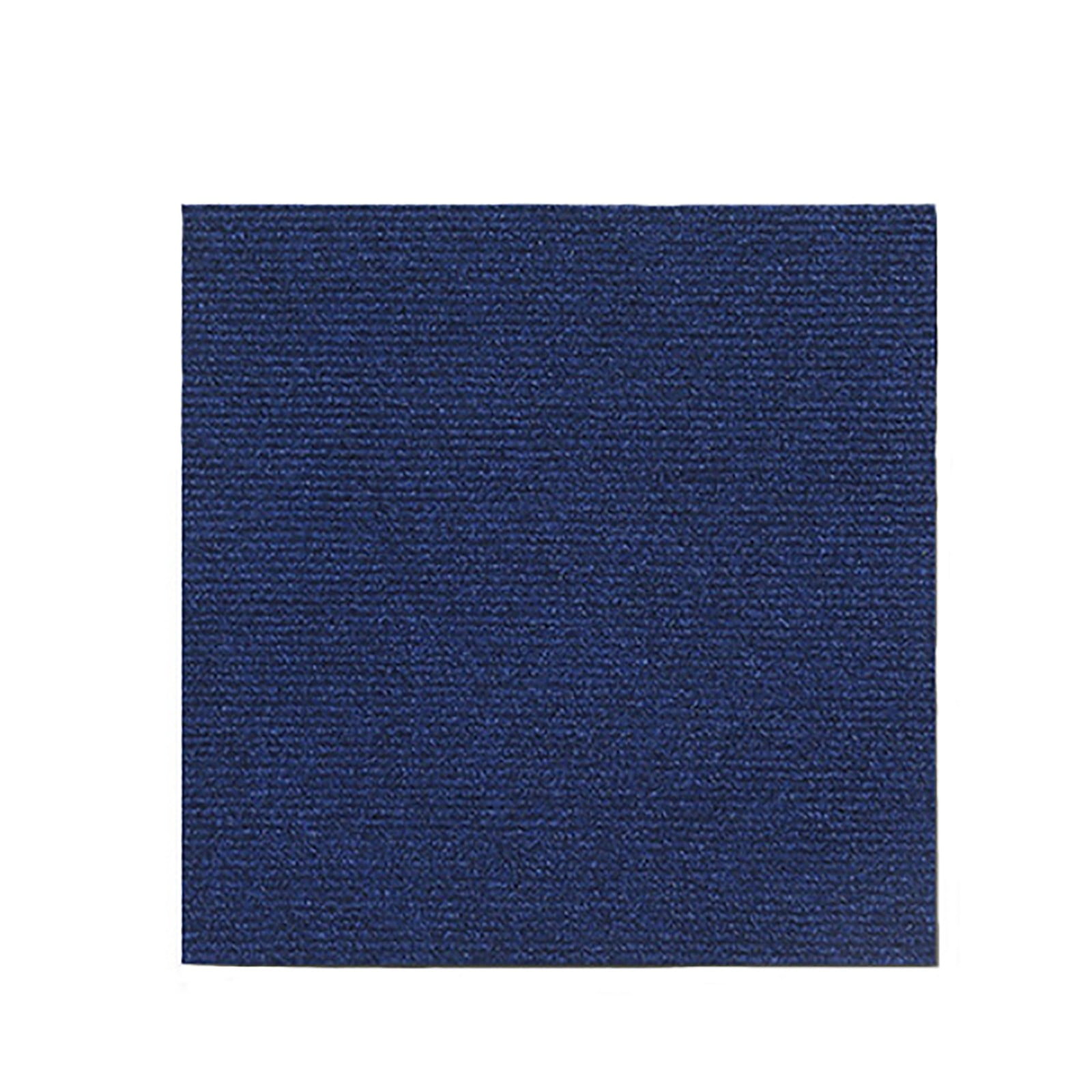 Clearance Sales Today Deals Prime Carpet Tiles 24" X 24" Peel And Stick Self Adhesive Square Carpet With Soft Pad Non Slip Carpet Floor Tiles Easy DIY For Bedroom Living Room Blue