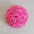 thumbnail image 1 of Clearance Under $3 Artificial Flower Ball Flower Pomander Ball For Wedding Centerpiece Hanger,Plastic (B) (1Pc), 1 of 6