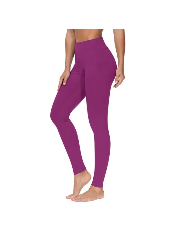 High Waisted Leggings for Women, Butt Lift Tummy Control Yoga Pants No See-Through Buttery Soft Athletic Running Workout Yoga Leggings