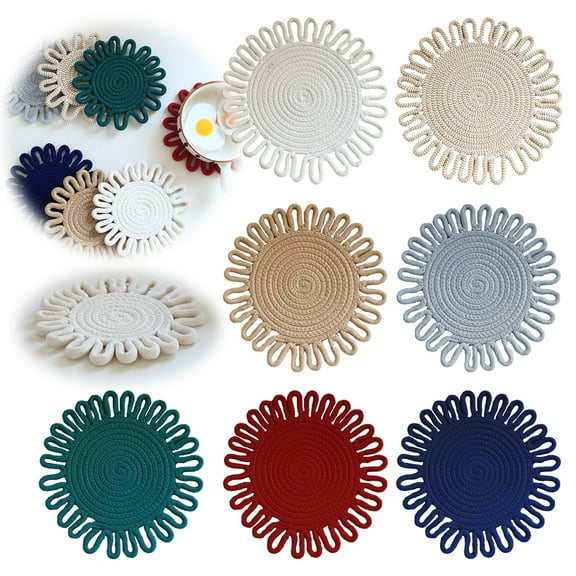 Clearance Sales! Trivets for Hot Dishes,Potholders for Kitchen, Heat Resistant Hot Pads, Pot Holders for Kitchen, Hot Plate Mats Pads, for Hot Pots and Pans,Table Decorations My Orders