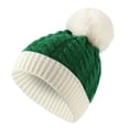 thumbnail image 1 of UHGANN Christmas Knitted Hat for Beanie Knit Santa Hat with Pom Pom for Boys Girls Infant, 1 of 8