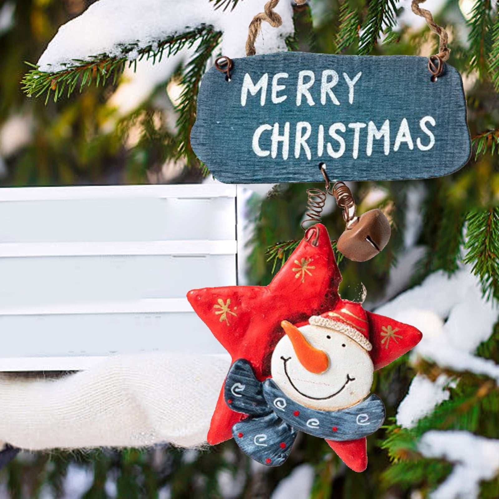 Clearance Sales Under 10,Christmas Decorations Wooden Christmas Tree