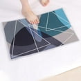thumbnail image 1 of Clearance Sales WIZUTIZ Shower Mat Bathroom Rugs Bathroom Mats Non-slip Rug Quick Dry Washable Bathmat for Living Room Floor Toilet Contemporary Absorbent Bath Rectangular Geometric 16 Inch X 24 Inch, 1 of 3
