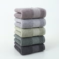 thumbnail image 1 of Clearance Sales karymi 5 Pcs Bath Towels Set for Bathroom Cotton Thick Soft Absorbent Towel Set of 5 Household Wash Face Gift Towel Gifts for Mom Apartment Essentials Big Savings, 1 of 9