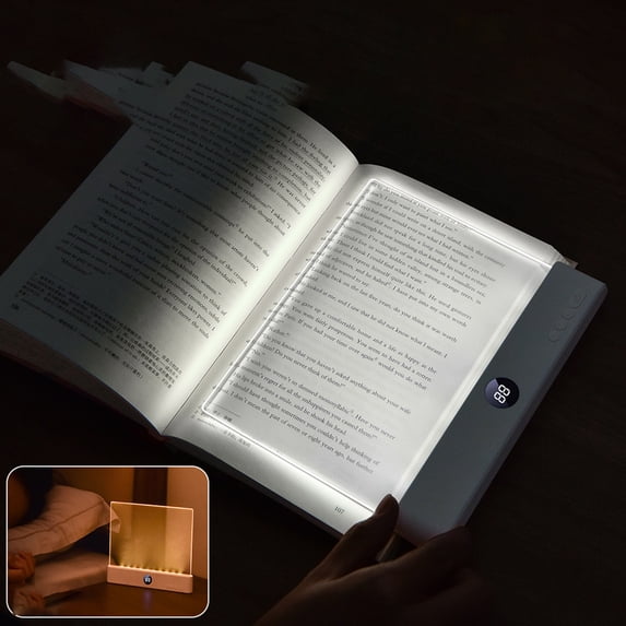 karymi LED Light Rechargeable Tablet Reading Light Dormitory Bedroom Portable Student USB Night Light