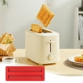 thumbnail image 1 of karymi Toaster Antidusting Cover Household Silica Gel Toaster Cover Baking Machine Dirt Proof and Insect Proof Bread Machine Protective Cover Gifts for Women Kitchen Decor, 1 of 6