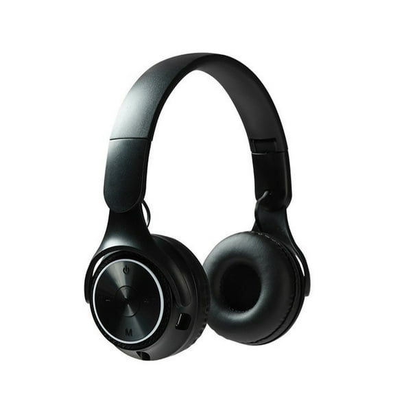 Bluetooth headphones with up to 40 hours battery, microphone for call, foldable and comfortable, Android and iOs compatible