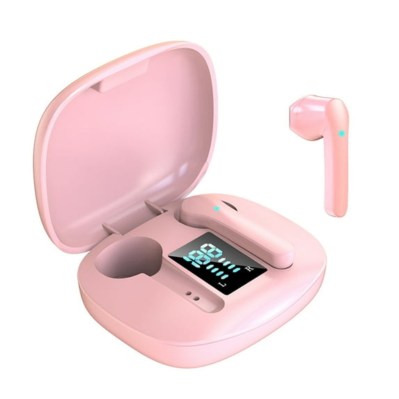 Clearance Sales today Deals Wireless Earbuds, Bluetooth 5.3 in Ear Buds Light-Weight Headphones with Deep Bass Sound,48 Hours Playtime Headset,Clear Calls Earphones with Mics for Sports Workout