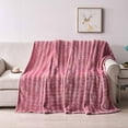 thumbnail image 1 of Clearance Save Cooling Blanket, Hwkond Solid Colour Flannel Rabbits Hair Blanket Nap Cover Blanket Heavy Sofa Blanket Velvet Blanket(Light Pink#1,100x150cm), 1 of 8