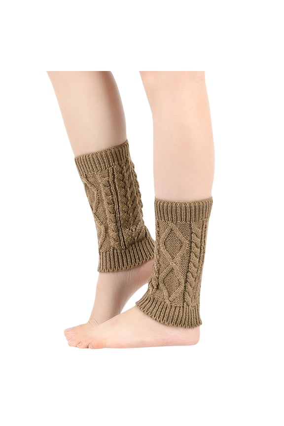 Womens Boot Socks Ankle Wrap Winter Warm Crochet Knitted Boot Cuffs Topper Socks Covers Short Ankle Leg Warmers Gifts Assorted Colors