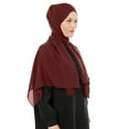 thumbnail image 1 of Clearance Scarf Women Chiffon Hijab Scarf Long Hijabs Scarves Muslim Scarf Hijab Hijab Shawl, 1 of 3