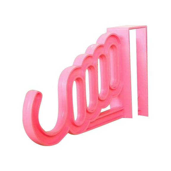 Clearance School Supplies! JWDX Hook Up, Basics Over the Door Organizer 5 Hook Rack for Coats Hats Robes Towels Bedroom Closet and Bathroom Home Wall Hanging Hook Rack Over Door Hat Clothes Holder