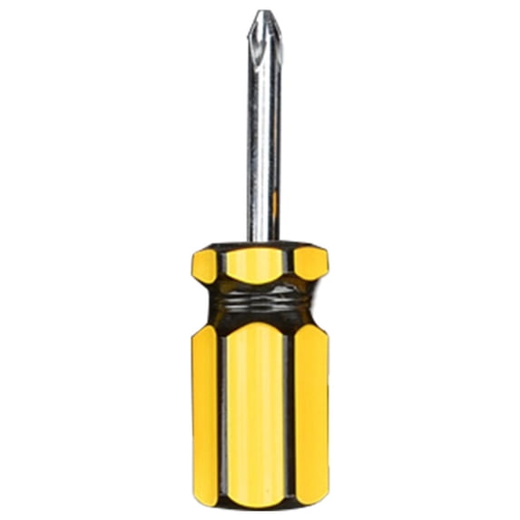 Clearance Screw tightening under $5,Hardware Tools PVC Handle Driver Metric Single Use Steel Flathead Screwdriver 1PC