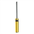 thumbnail image 1 of Clearance Screw tightening under $5,Hardware Tools PVC Handle Driver Metric Single Use Steel Flathead Screwdriver 1PC, 1 of 3