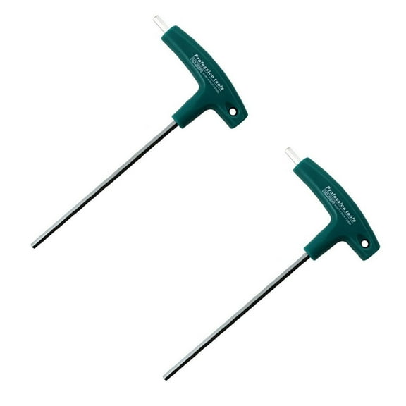 Clearance Screw tightening under $5,Hex Key Set Socket Screwdriver H1.5mm-10mm 5mm T-Handle Allen Wrench Screws Tool 2PC