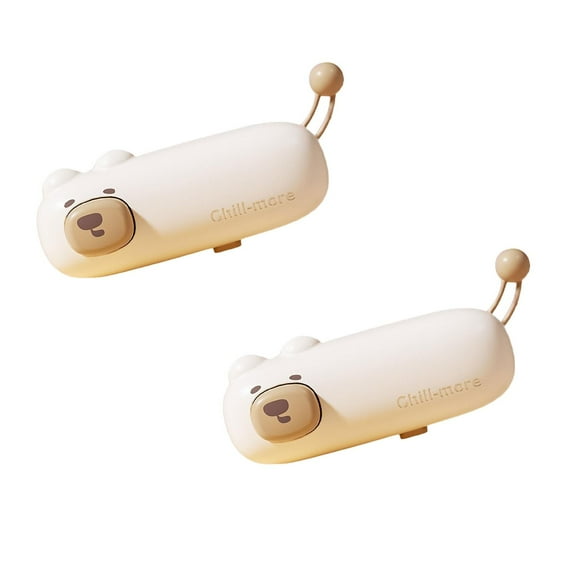 Clearance Sealing Equipment under $10 Mini Cartoon Bag Sealer Type C Rechargeable Cartton Bag Sealer Portable Cartton Heat Sealing Machine 2PC