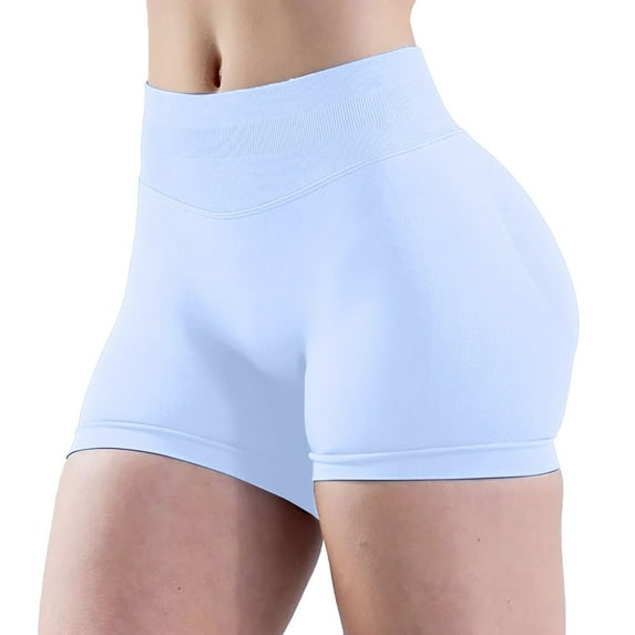 Clearance! Seamless Shaping Boyshorts Panties For Women Slip Shorts Under Dress Shapewear Shorts Tummy Control Underwear Blue S Size