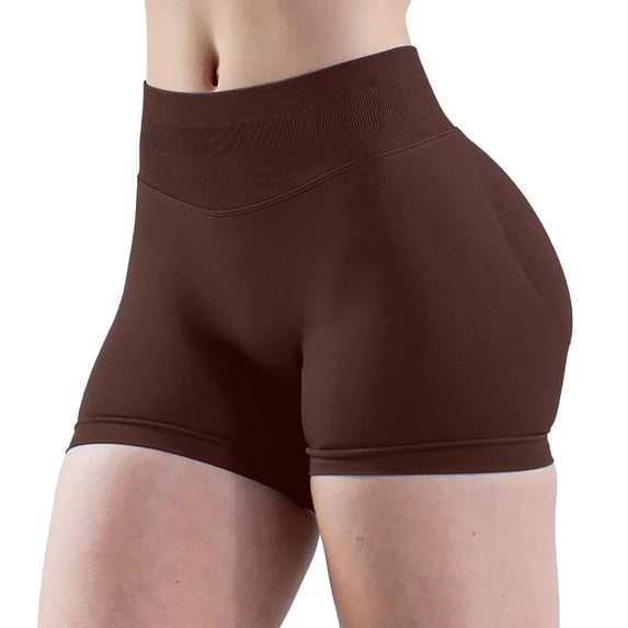 Clearance! Seamless Shaping Boyshorts Panties For Women Slip Shorts Under Dress Shapewear Shorts Tummy Control Underwear Brown M Size