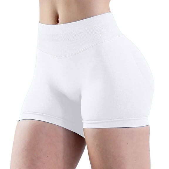 Clearance! Seamless Shaping Boyshorts Panties For Women Slip Shorts Under Dress Shapewear Shorts Tummy Control Underwear White XL Size