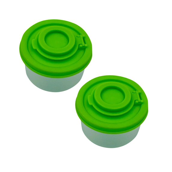 Clearance Seasoning Box under $7 Pepper Shakers Proof Set Of Shaker To Go Camping Picnic Outdoors Kitchen Lunch Boxes Travel Set Clear With Red Covers Lids Plastic Airtight