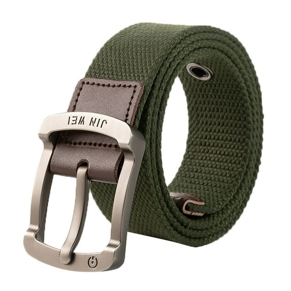 Seductiva Belts for Women Mens Adult Unisex Military Canvas Quick Release Buckle Outer Belt Men's Outdoor Training Belt Polyester Belt 1PC