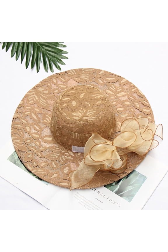 Seductiva Fashion Wide Headband Women's Organza Kentucky Derby Fascinator Bridal Tea Party Wedding Hat Muslim Hat 1PC