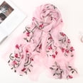 thumbnail image 1 of Clearance! Seductiva Head Scarf for Women Women Embroidery Chiffon Scarf Hijab Wrap Shawls Headband Hijabs Scarf Polyester Scarf 1PC, 1 of 2