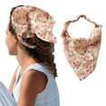 thumbnail image 1 of Seductiva Headbands for Women Floral Hair Bandanas Head Kerchief Women Bandana Print Hair Scarf Triangle Hair Kerchief with Ties Head Scarf Lady Headscarf 1PC, 1 of 4