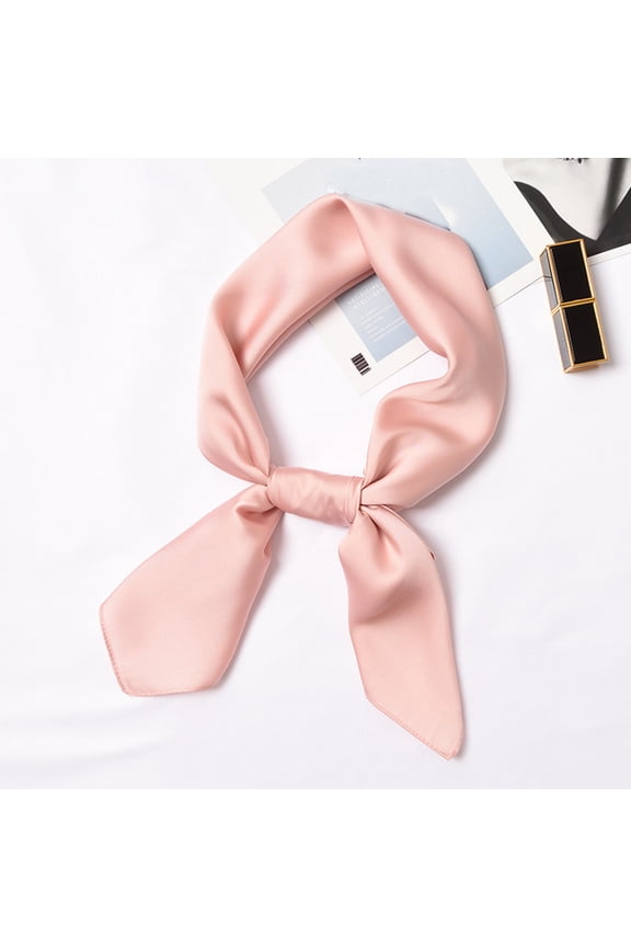 Seductiva Neckerchief for Women Small Scarf Retro Small Silk Scarf Scarf Decoration Simpled Wind Small Scarf Seadscarf Women 70*70CM Polyester Scarf 1PC