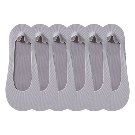 Seductiva Womens No Show Socks 3 Pairs of Women's Ultra Thin Solid Color Sports and Leisure Silicone Anti Non Falling Heel Shallow Mouth No and Breathable Socks Lady Short Socks 3PC