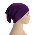 thumbnail image 1 of Seductiva Yoga Workout Head Bands Slip On Pre Tied Head Scarves Women Headwear Turban Caps Head Wrap Headscarf for Women Girls Cap Lady Lei Feng Hat 1PC, 1 of 1