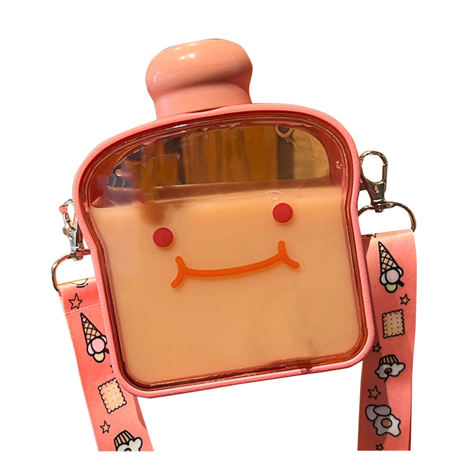 Clearance! Shiogb Fruit Popsicle Cup Children's Portable Korean Plastic