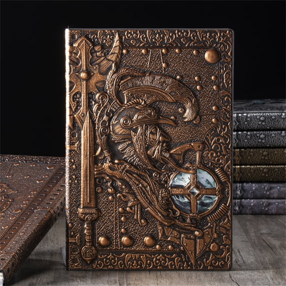 Clearance! Shishian Note Pads European General Retro Notebook Business Handbook Pu Notepad Providing A Good Experience For Your Daily Use. Office Supplies