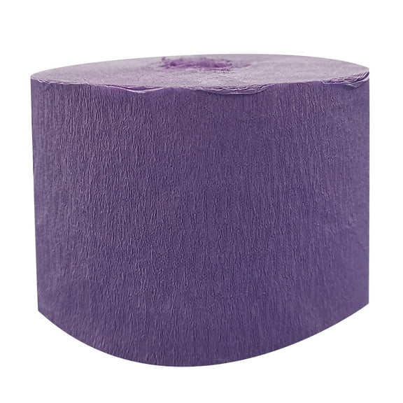 Clearance! Shishian Rainbow Crepe Paper Streamers Color Birthday Party Decoration Paper Roll For Wedding Festival Ornament Supplies Multi-Color