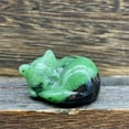 thumbnail image 1 of Clearance! Shishian Table Decor Natural Quartz Crystal Sleeping Cat Decoration Crystal Cat Sleeping Statue 2 Inch Opal Cat Crystal Statue Statue For Home Meditation Room Decor Clearance Sale, 1 of 9